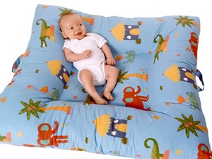 Floor Nanny FN-JF1 Comfortable Cushion for Your Child - Jungle Fun Fabric