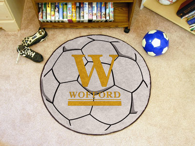 College Soccer - FanMats Wofford College Soccer Ball Mat F0000691