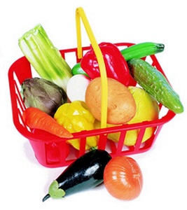 Guidecraft G335 Full Size Vegetable Basket