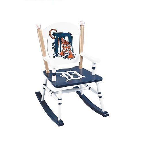 Guidecraft G11110 Detroit Tigers Children and amp;apos;s Rocking Chair