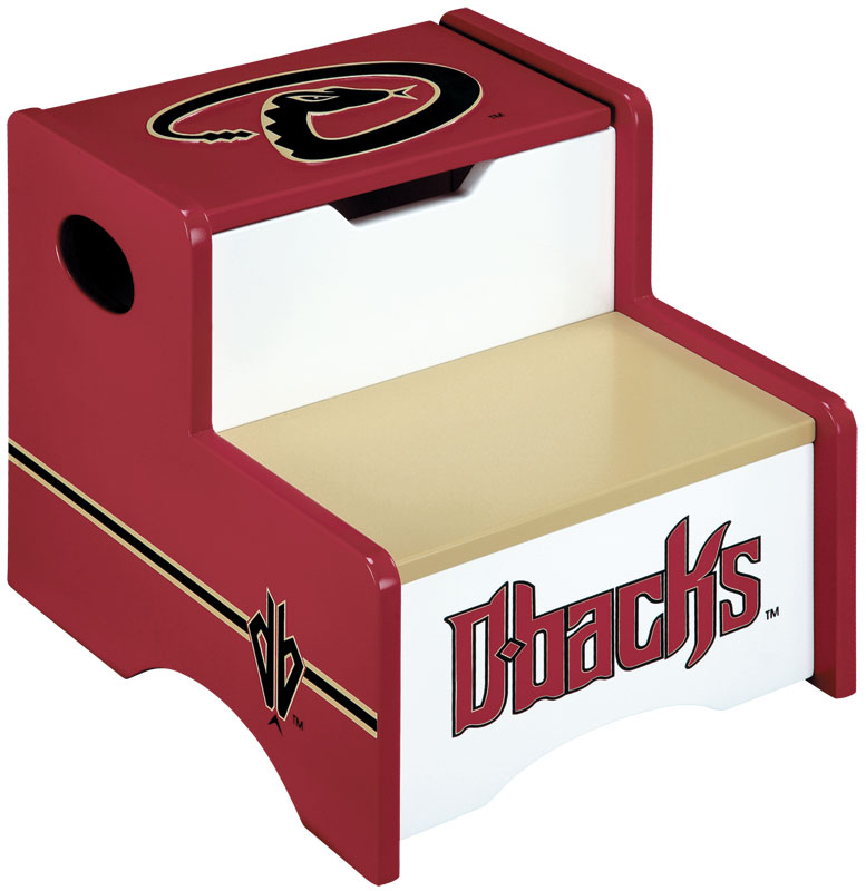 Guidecraft G11219 Arizona Diamondbacks Storage Step-Up Stool