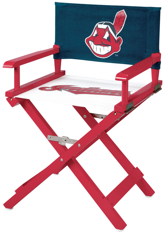 Guidecraft G11504 Cleveland Indians Director s Kids Folding Chair