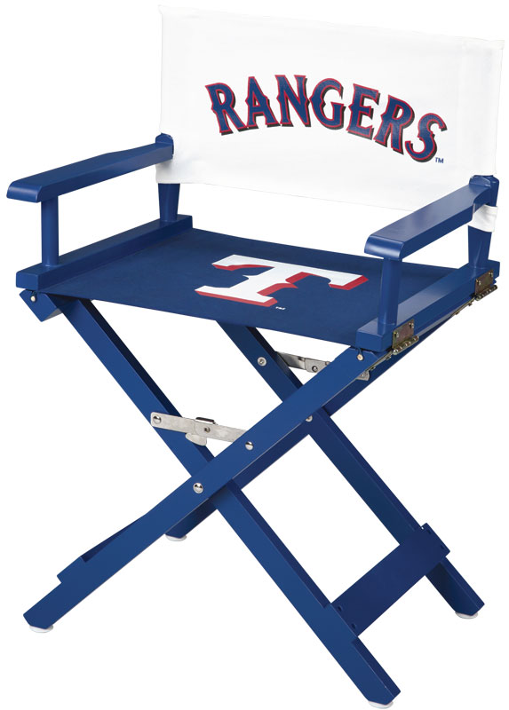Guidecraft G11507 Texas Rangers Director s Kids Folding Chair