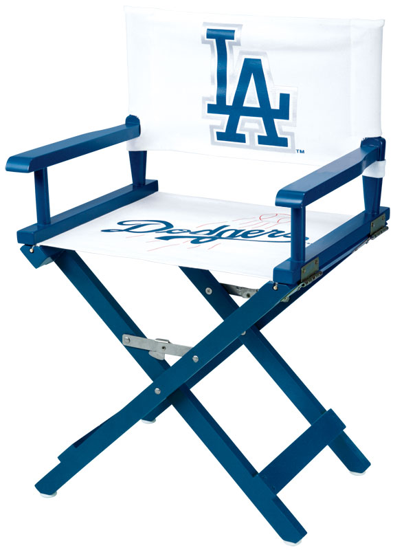 Guidecraft G11520 Los Angeles Dodgers Director s Kids Folding Chair
