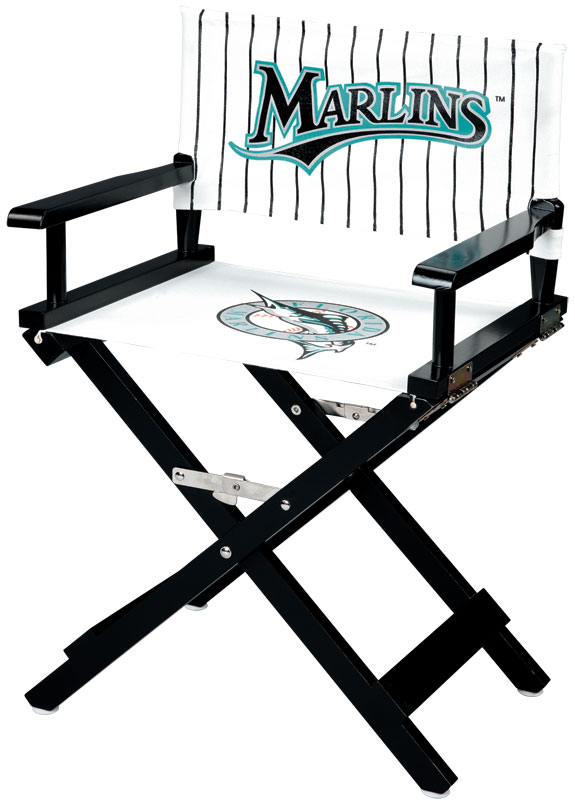 Guidecraft G11522 Florida Marlins Director s Kids Folding Chair