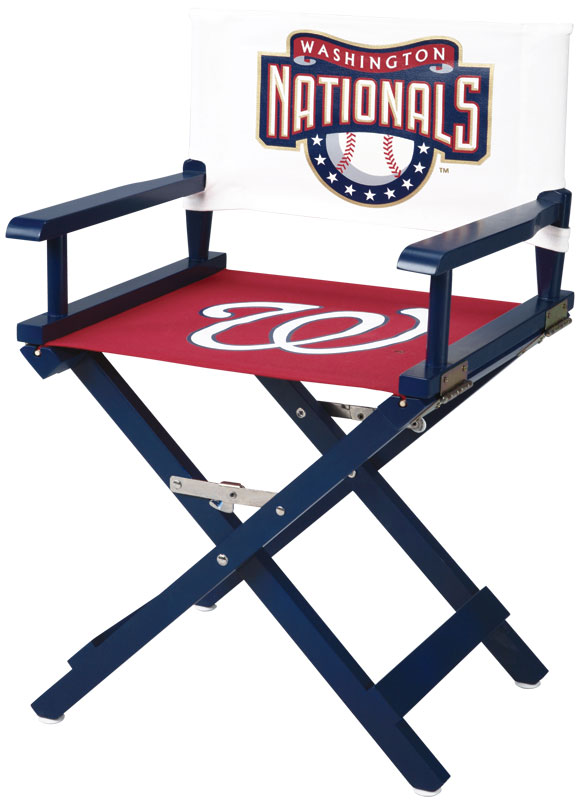 Guidecraft G11524 Washington Nationals Director s Kids Folding Chair