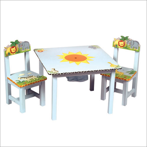 Guidecraft G83202 Safari Table & Chairs