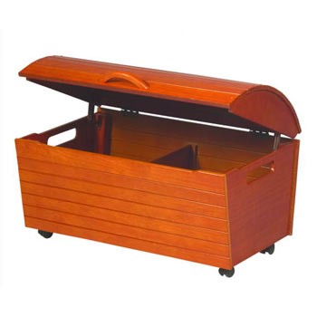 Guidecraft G83522 Toy Treasure Chest - Honey by Guidecraft