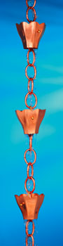 Good Directions 494P-6 Tulip Rain Chain -6