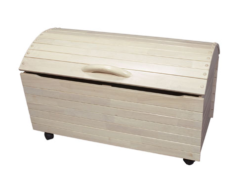 Giftmark 1430WW Treasure Chest Toy Box White Wash by Giftmark
