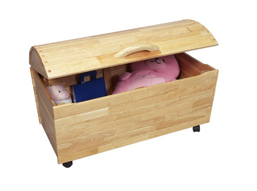 Giftmark 1430N Treasure Chest Toy Box Natural by Giftmark