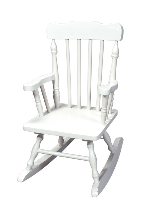 3100w Child&apos;s Colonial Rocking Chair White