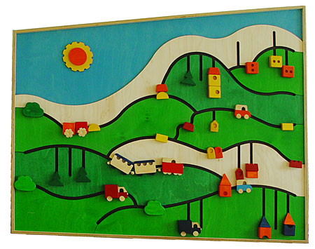 HaPe Toys Travel Wall Panel