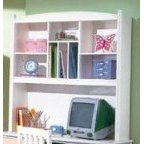 Desk And Hutch - Home Elegance 875W-10 WHITE WRITING DESK HUTCH