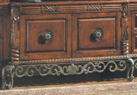 Entertainment Center Wall Units - Home Elegance 8290-1 Barcelona Entertainment Center Wall Unit TV Stand