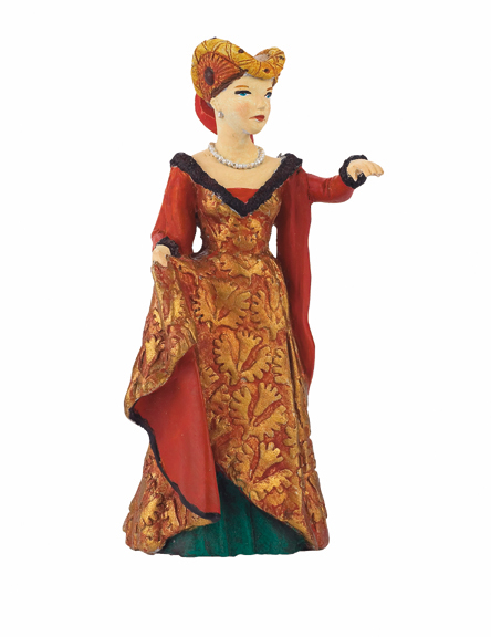 Papo 39392 Medieval Fair Lady Red photo