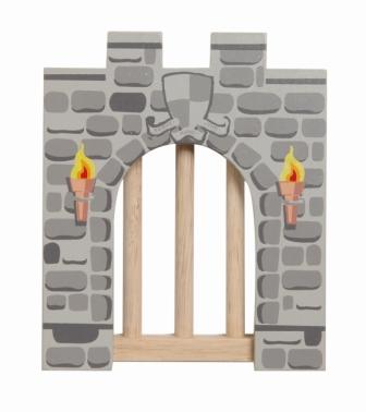Le Toy Van TV530 Edix The Medieval Village - Jail Wall