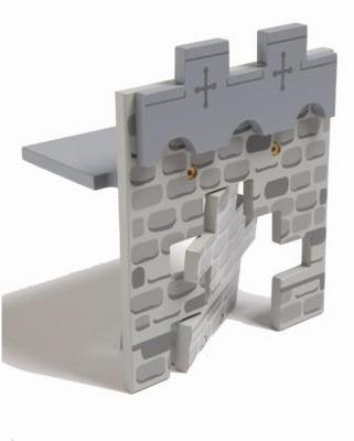 Le Toy Van TV531 Edix The Medieval Village - Breakable Wall