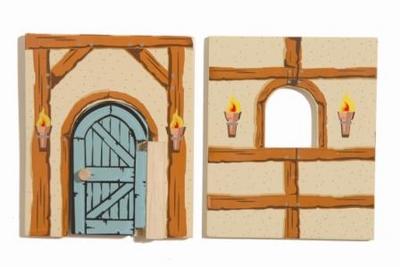Le Toy Van TV536 Edix The Medieval Village - Barn Walls