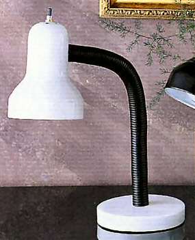Desk Lighting - AMERICAN LIGHTING USA 9276W WHT STUDENT DESK LAMP WH