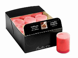 CANDLELITE 1276-687 VOTIVE APPLE CRISP Case of 12