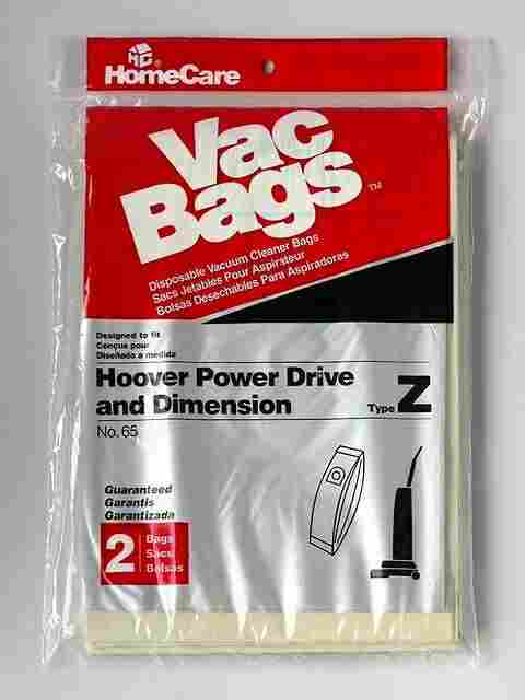 HOME CARE 65 Hoover Upright type Z Case of 12
