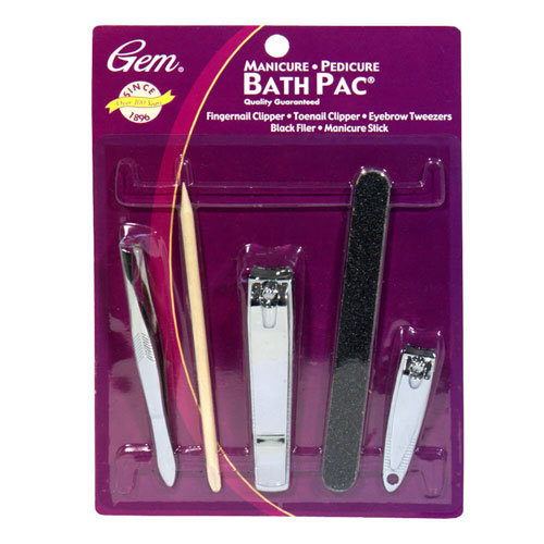 Nail Care - Gem 6056 Gem Bath Pack 5 Pc - Pack Of 12