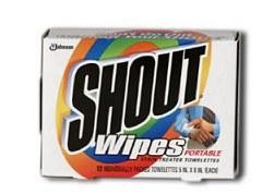 Click here to buy SC Johnson 02246 Shout Instant Stain Remover Wipes... by J WAX.