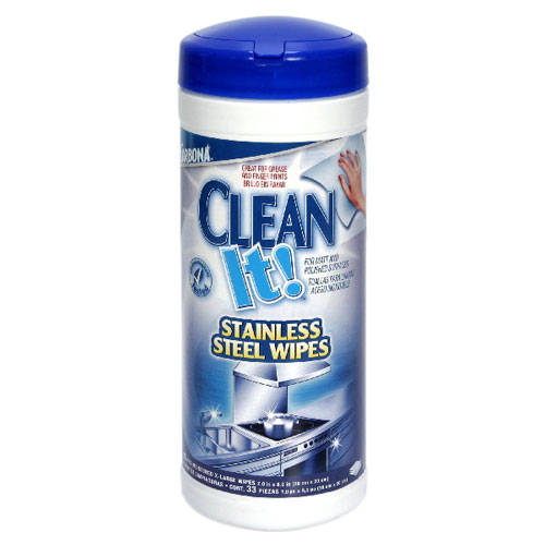 Carbona 331 S S Clean It Stainless Steel Wipes -... by CARBONA PROD