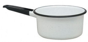 Columbian Home 6154-6 WHT 1 Qt Saucepan - White - Pack Of 6