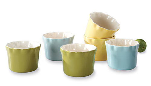 Mayfair & Jackson Mayfair Jackson 5150 RAMEKIN SET 6PC 3 COLORS5150
