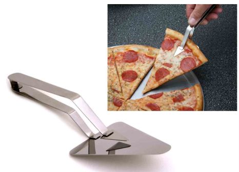 Imcg Nc3985 High Grade Stainless Steel Pizza Grip Tongs