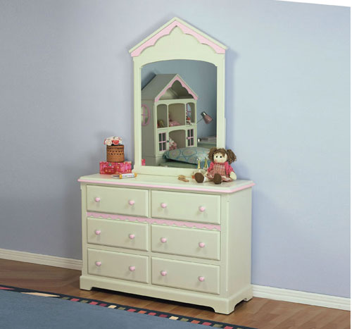 Click here to buy Powell 292-006 Doll House 6-Drawer Dresser by Powell.