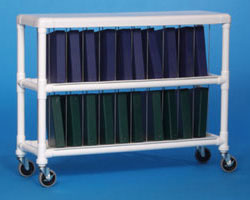 Innovative Products Unlimited NCR20 L NOTEBOOK CHART RACK - HOLDS 20 RING BINDERS Innovative Products Unlimited NCR20 L NOTEBOOK CHART RACK - HOLDS 20 RING BINDERS
