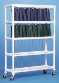 Innovative Products Unlimited NCR40 S NOTEBOOK CHART RACK - HOLDS 40 RING BINDERS Innovative Products Unlimited NCR40 S NOTEBOOK CHART RACK - HOLDS 40 RING BINDERS