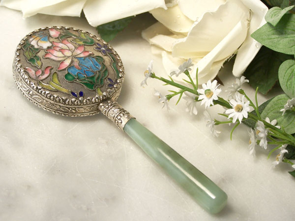 Make Up - Mirror Round Flowers