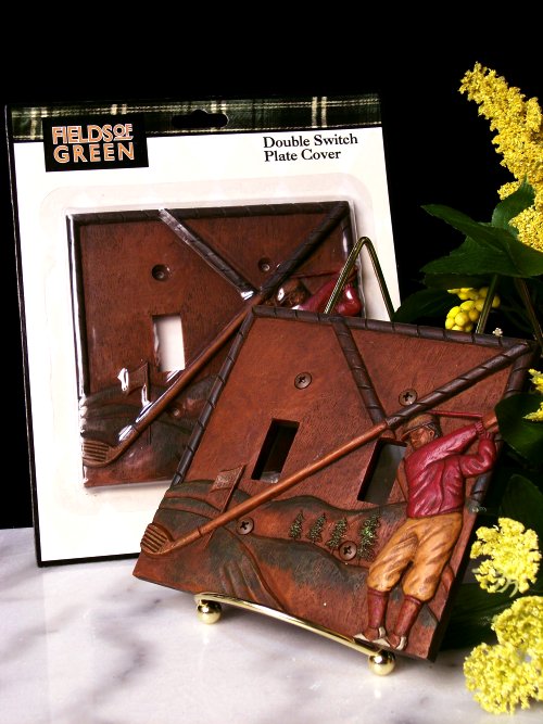Fields Of Green Light Switch - Double