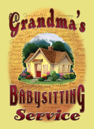Tin Sign Grandma