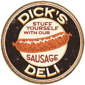 Tin Sign Moore - Dick