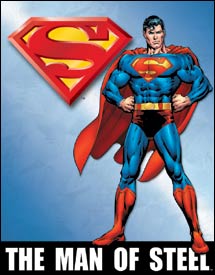 Tin Sign Superman - Man of Steel