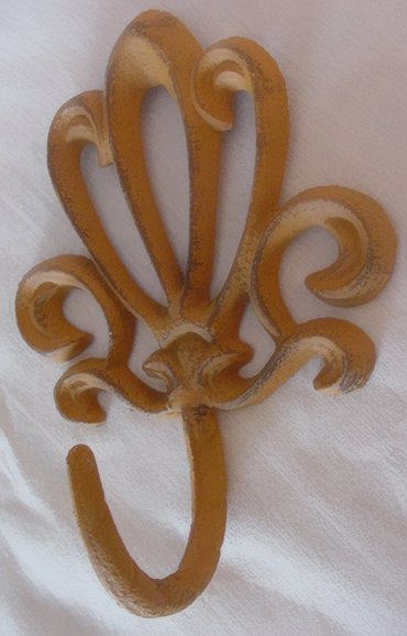 French Style Rust Wall Hook - Set Of 6