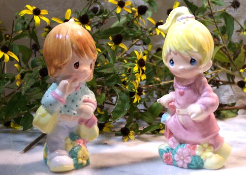 Click here to buy Precious Moments Girlfriends Shopping Salt and... by IWDSC.