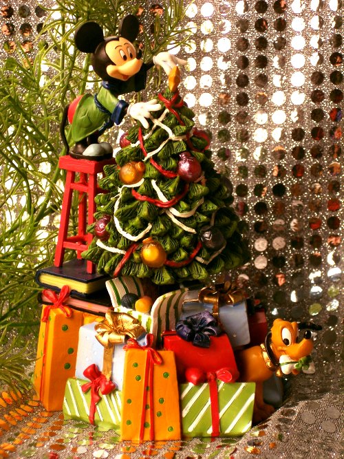 Disney Mickey Mouse and Pluto Christmas Tree