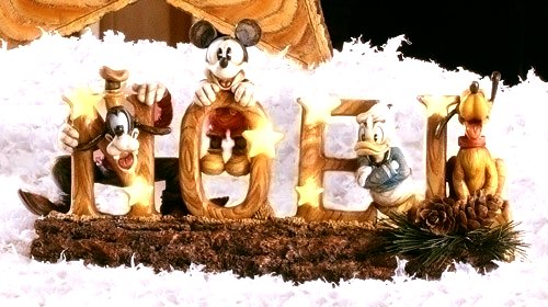 Disney s Goofy - Mickey - Donald and Pluto NOEL