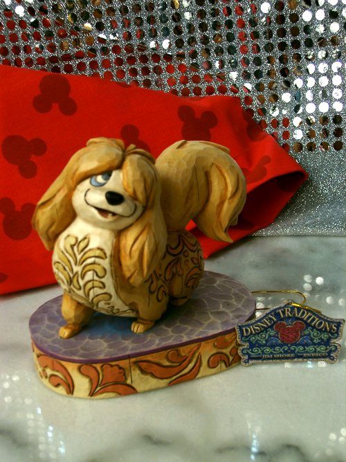 Jim Shore Disney s Peg Lady and Tramp