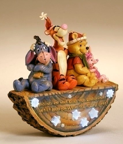 Disney Pooh Eeyore Piglet Tigger - Lighted