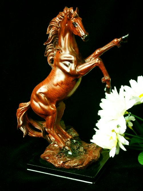 Mahogany Series Horse Rared Up