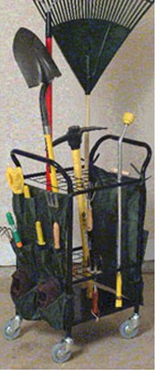 S9428 Garden Tool Caddy With Casters