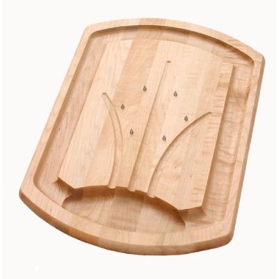 JK Adams TCB2014S Spiked Traditional Carving Board Maple