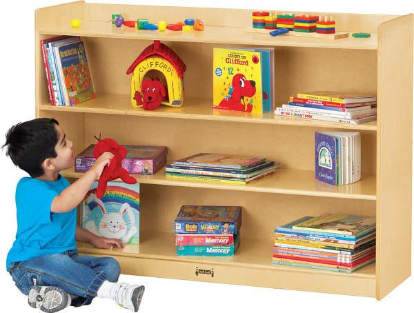 0782tk Thriftykydz Mobile Bookcase With Lip